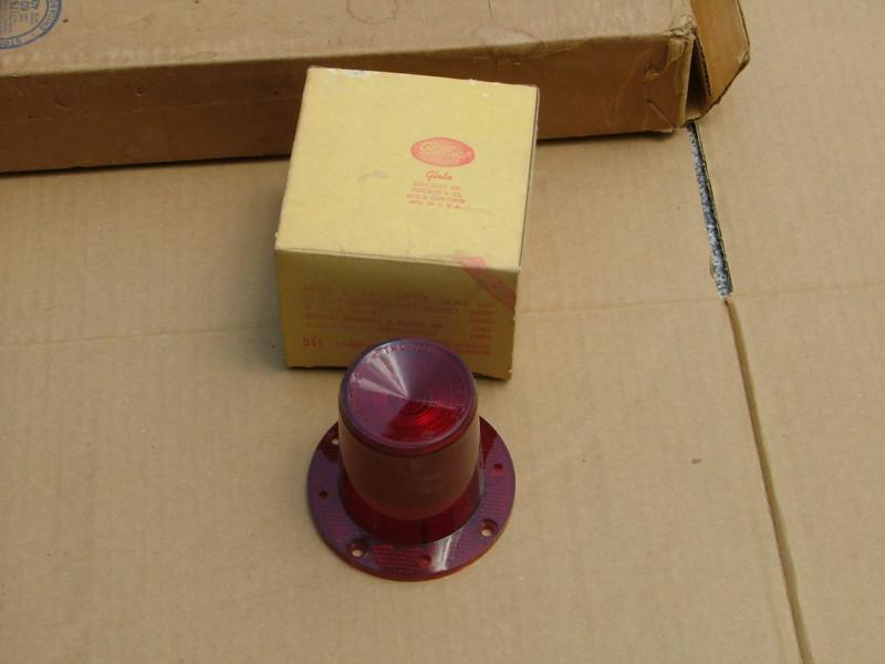 1960-63 lincoln, mercury tail light lens, nos! comet taillight, lamp