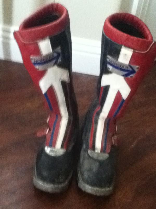 Boots vintage norstar motorcross size 12.5 made in italy rare