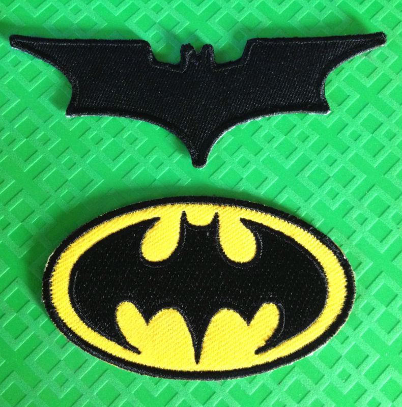 Batman embroidered patches sew/iron on motorcycle honda toyota nismo trd sti vw 