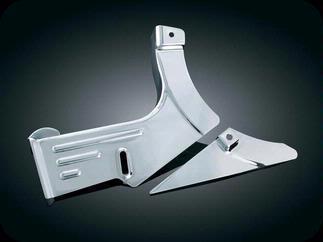 Kuryakyn chrome lower belt guard accent road star 8663