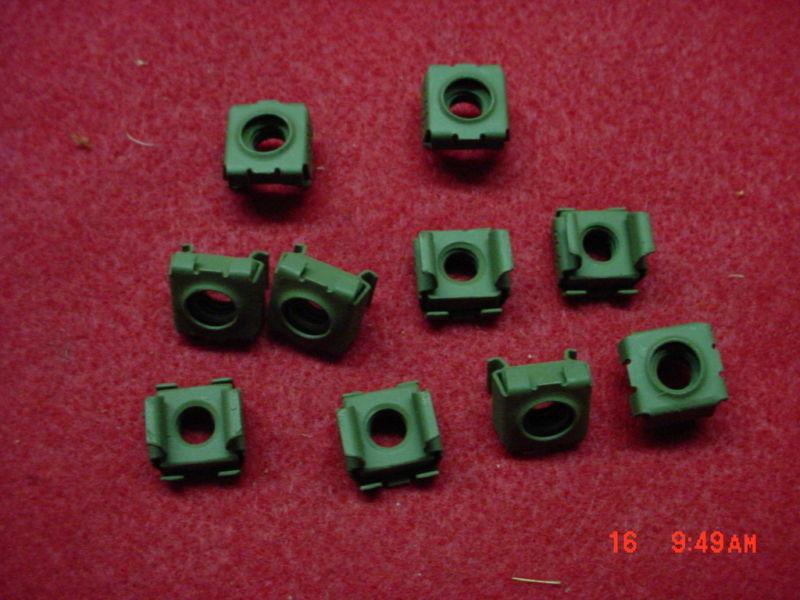 Willys jeep mb gpw cj2a...ten 1/4 x 20 caged nuts, used to fasten shift cover