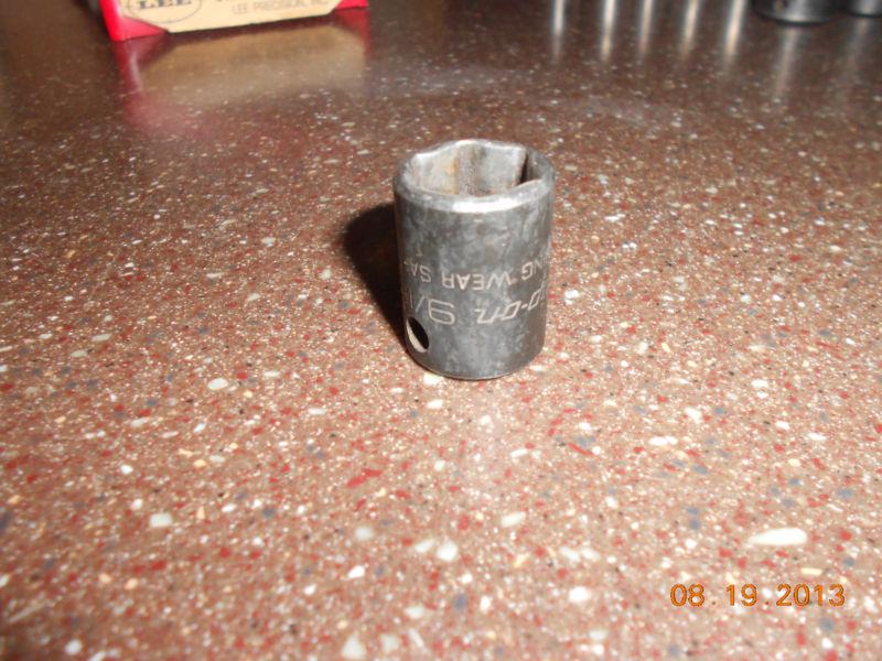 Snap on 3/8"dr. 9/16 impact socket imp180 6 point   free usa shipping!