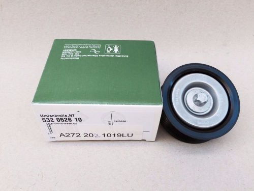 New ina mercedes m272 m273 drive belt idler pulley a272 202 10 19 2722021019