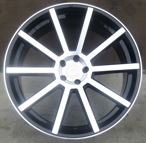 22&#034; rf10 road force staggered wheels for mercedes s400 s550 s600 s63 s65 rims 4