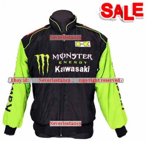 F1 formula 1 official racing jacket motor motorcycle sports monster kawasaki