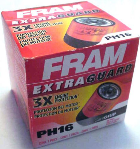 Fram engine oil filter - extra guard ph16 with 3x engine protection