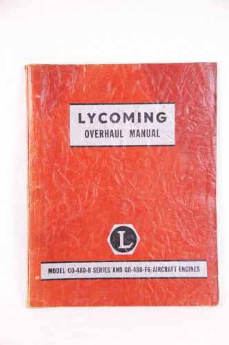 Lycoming overhaul service manual aircraft plane engine