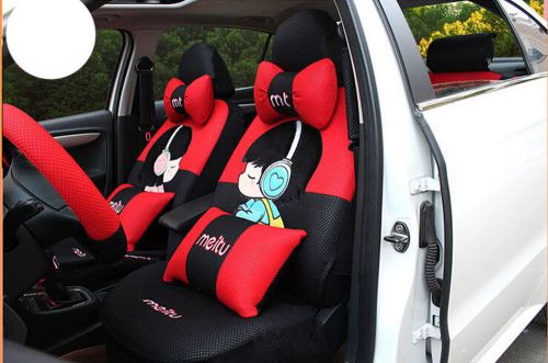 20pcs 2016 new 1 set female cute cartoon universal car seat cover set car-covers