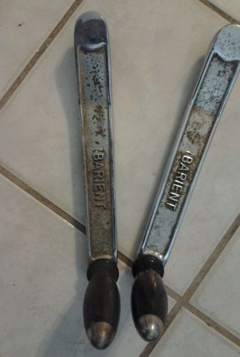 Pair of barient winch handles