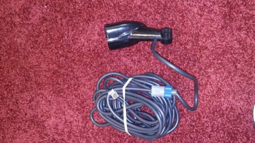 Lowrance dual frequency transducer 50/200 degree with blue 7 pin plug. hst-dfsbl