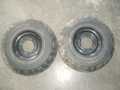 00 polaris sportsman 335 magnum xplorer front tires wheels rims 25x8-12 12150