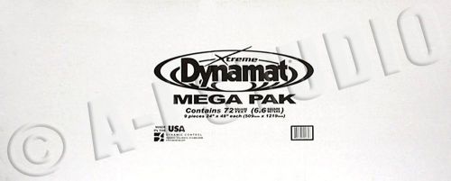 Dynamat xtreme mega pack 10465 sound deadener dampening 9 24&#034; x 48&#034;  sheets kit