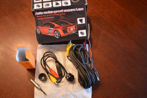 Auto water-proof car camera lens. new in box.  $25.00