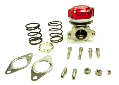 Maximizer red 38mm 2-bolts flange external compact wastegate 7, 11, 14 psi