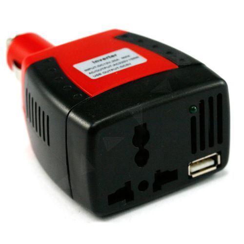 Car truck 150w inverter dc 12v to ac 220v output power adapter + usb 5v e070