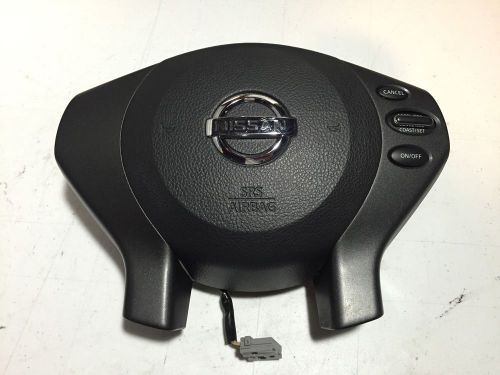 2010 nissan altima steering wheel airbag air bag black asm oem