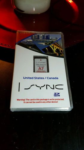 Brand new ford/lincoln a7 map sd navigation sync card factory sealed