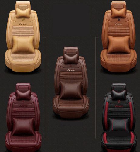 Ritzy car seat cushion cover coffee fits all 5 seats car 10pcs/set qk1207