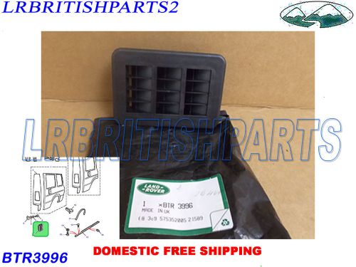 Land rover air vent moulding discovery i 1 oem new  btr3996