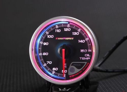 Freepower angel eye racing gauge/meter oil temperature 60mm ℃/℉ (black face)