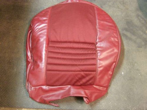 Nos mopar seat upholstery  red seat bottom 4316514r