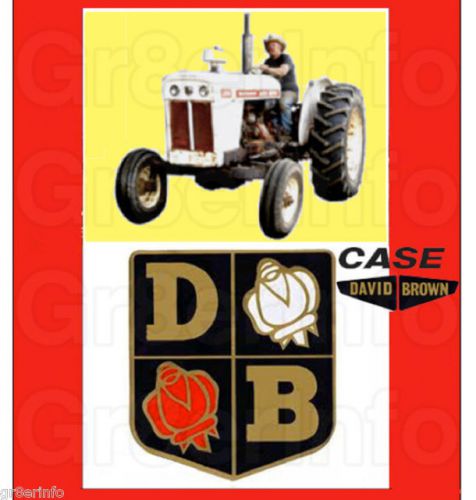 Case david brown 1212, 1412, 1410 tractor service shop manual - searchable cd