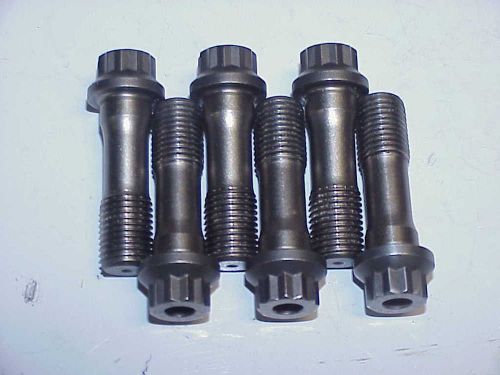 6 replacement 12 point connecting rod bolts arp 2000-03 7/16-20 x 1.440&#034; jh2