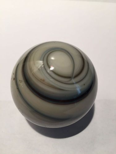 Vintage swirled glass gear shift knob