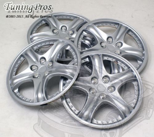 T2 style hubcap 14&#034; inch wheel rim skin cover 4pcs set-style code 006 14 inches-