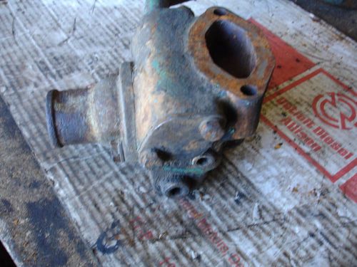 Inline 53 detroit diesel, thermostat housing and inlet, w/bypass pipe to w/pump