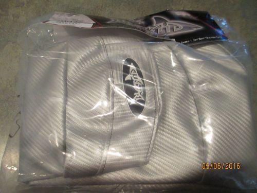 Silver carbon fiber sbt sea-doo custom seat cover gti /wake /gtr /gts /gtx 155
