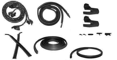 1969-1972 chevelle 11 piece soffseal weatherstrip seal kit