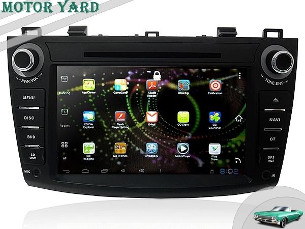 8" car android 4.0 car stereo radio for mazda 3, 10 11 12 - gps, 3g, wifi, 2 din