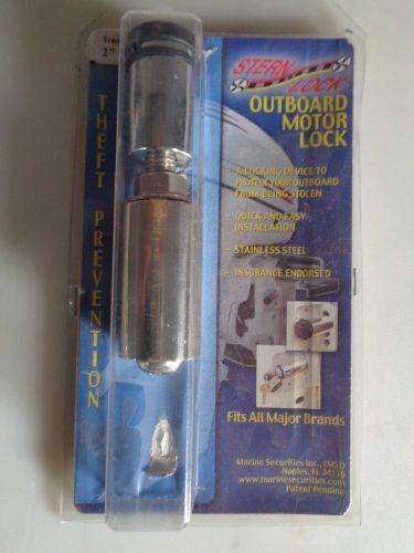 Stern lock,  outboard lock for a 2&#034; transom  00031