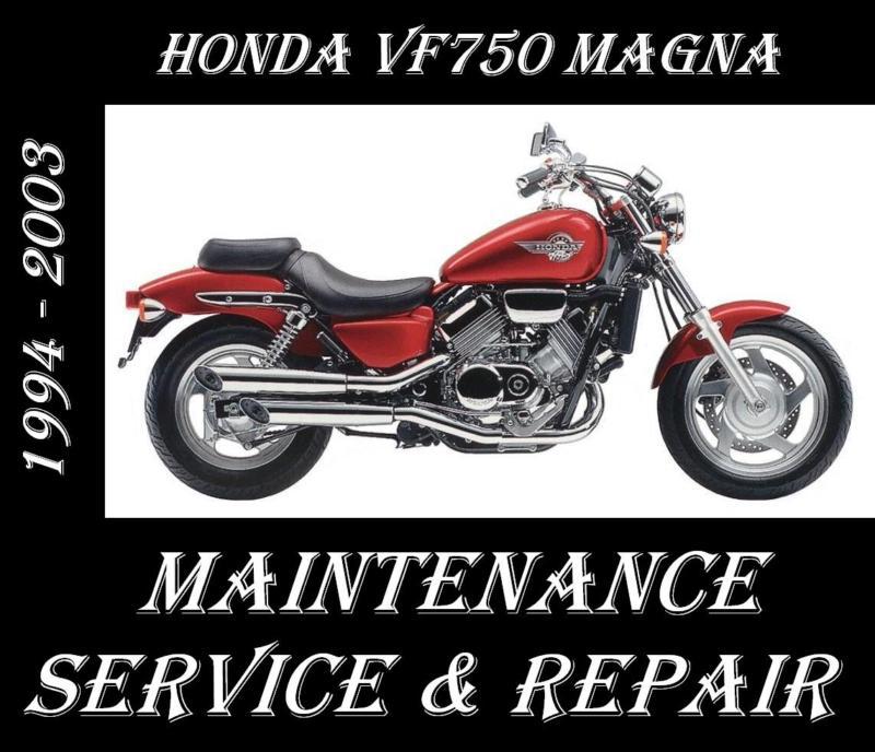 Honda vf750 vf 750 c magna workshop service repair maintenance manual