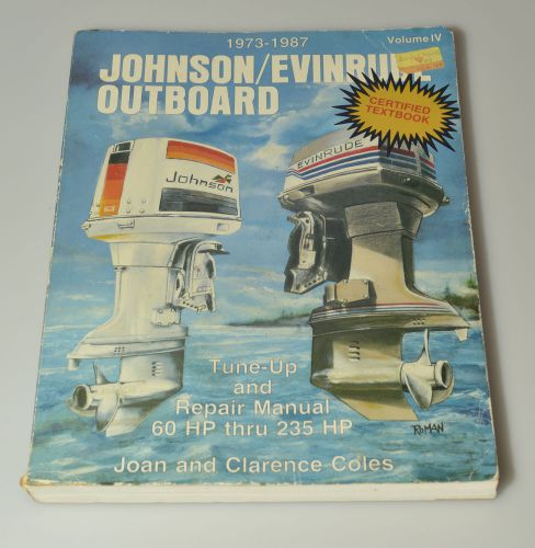 Seloc johnson/evinrude outboard 1973-1987 60hp thru 235hp serivce manual