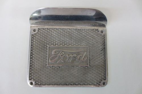 Vintage ford roadster running board step pad model a t accessory trim molding
