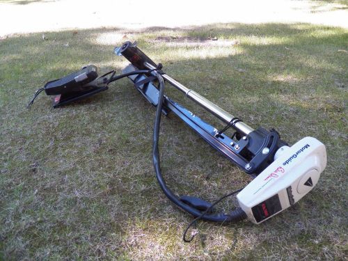 Motorguide bill dance sign. edition bow mount trolling motor 45lbs thrust boat