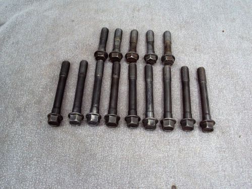 Amc amx javelin jeep v-8 304 360 390 401 oem head bolt set n/r