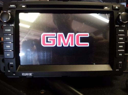 Auto dvd gps player with bluetooth phone book and music rupse for gmc  7 inch