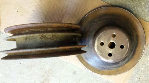 1968 ford galaxie 390 water pump and crank pulleys