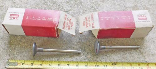 2 nos exhaust valves for 1959-60 mercury 383&#034; 430&#034; engines 1960 59 new oem cars