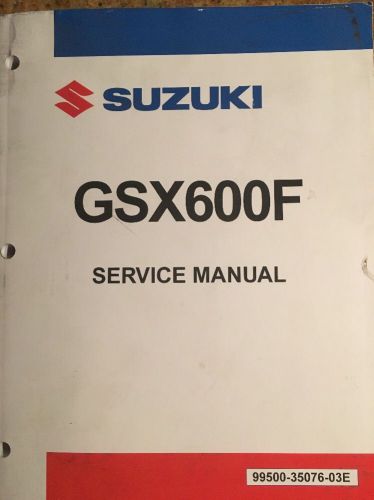 Suzuki katana 600 gsx600f 98-06 service manual
