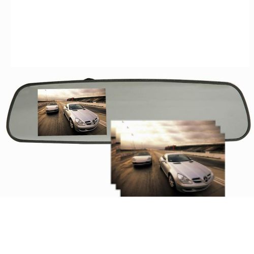 1080p ultra-thin 5.0mp rear-view mirror dash car camera recorder cam 2.7&#034;