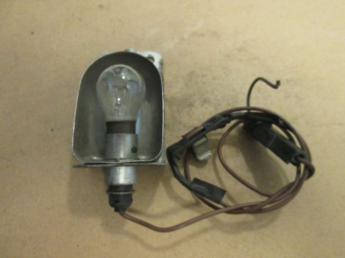 Vintage gm accessories chevy underhood lamp engine motor compartment car light