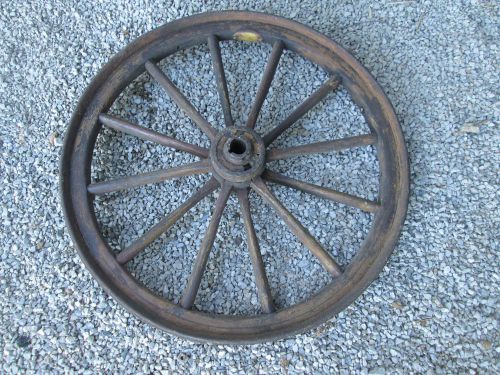 Oldsmobile 1902 wooden wheel offset spokes 23&#034; nr