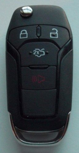 Oem ford keyless entry remote / 4 button flip key fob / fcc id: n5f-a08taa