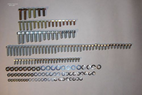 168 piece metric fastener assortment din euro specification grades 10.9 and 12.9