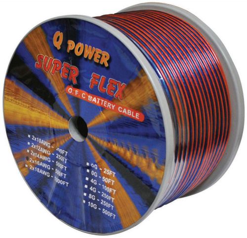 Speaker wire 16ga. 500&#039; qpower 16g500 wire