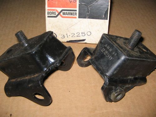 Challenger &amp; barracuda 1970 1971 1972 motor mount set front   mopar